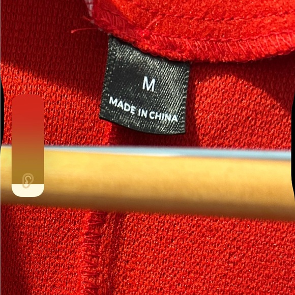 BellanBlue Red Trench Coat - Picture 9 of 9